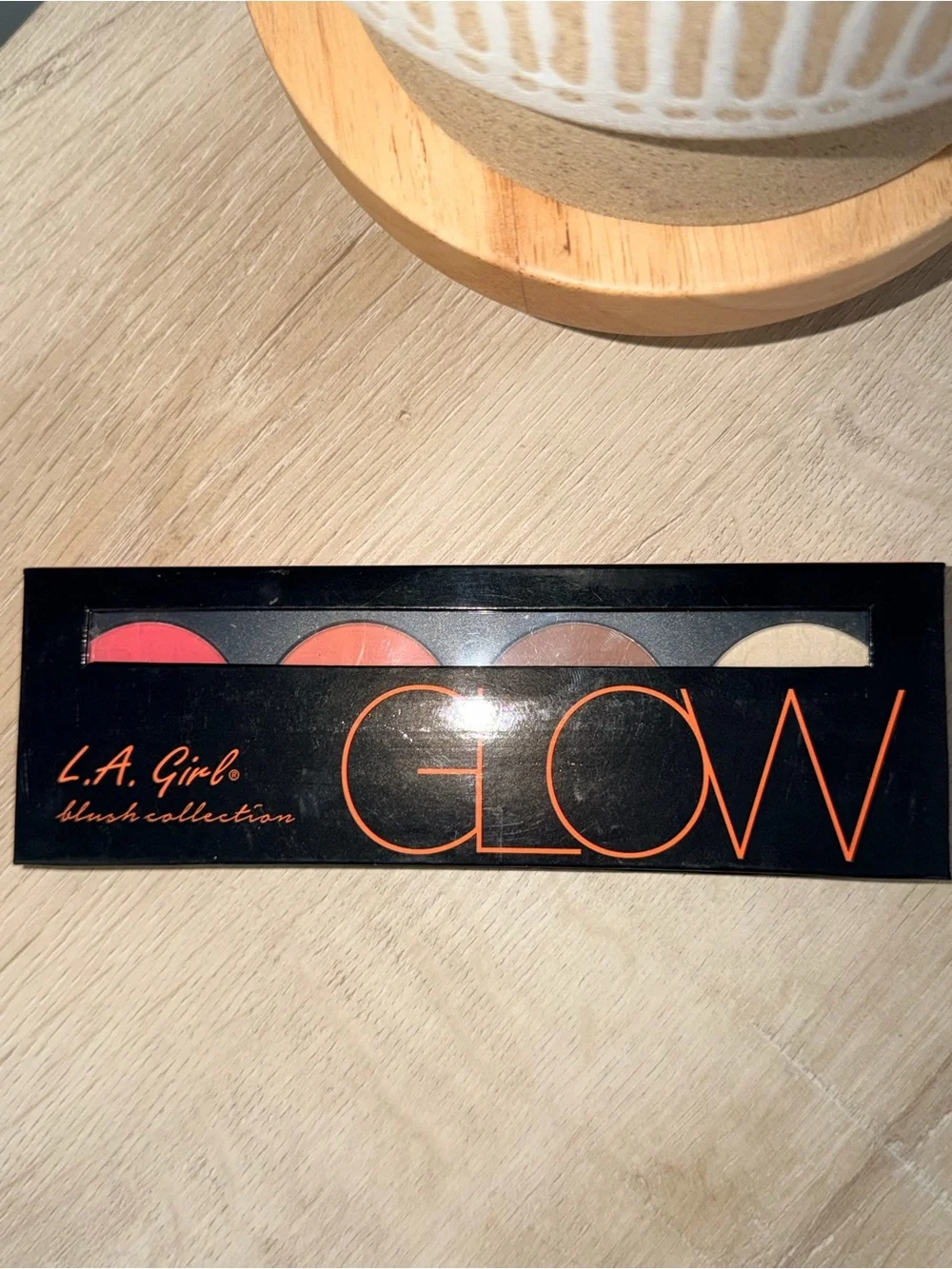 L.A. Girl Four-Shade Women’s Cheek & Face Palette — Pink, Coral, Brown, Cream
